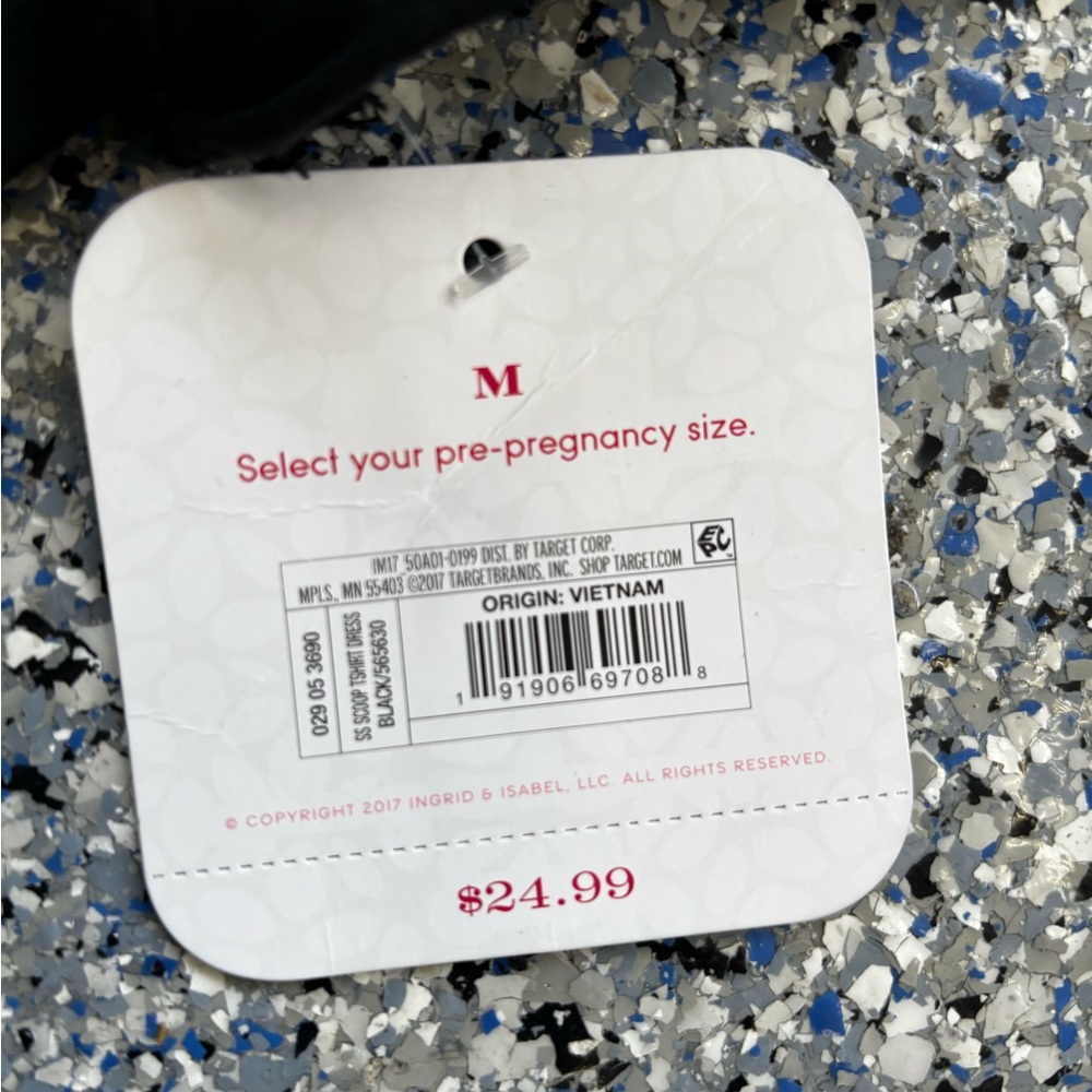 Ingrid & Isabel Maternity Size Tag - Picture 5 of 6